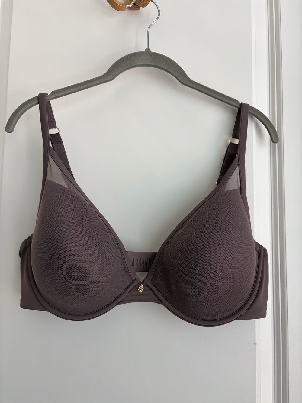 Thirdlove Uplift Plunge Bra - Mauve - 38D